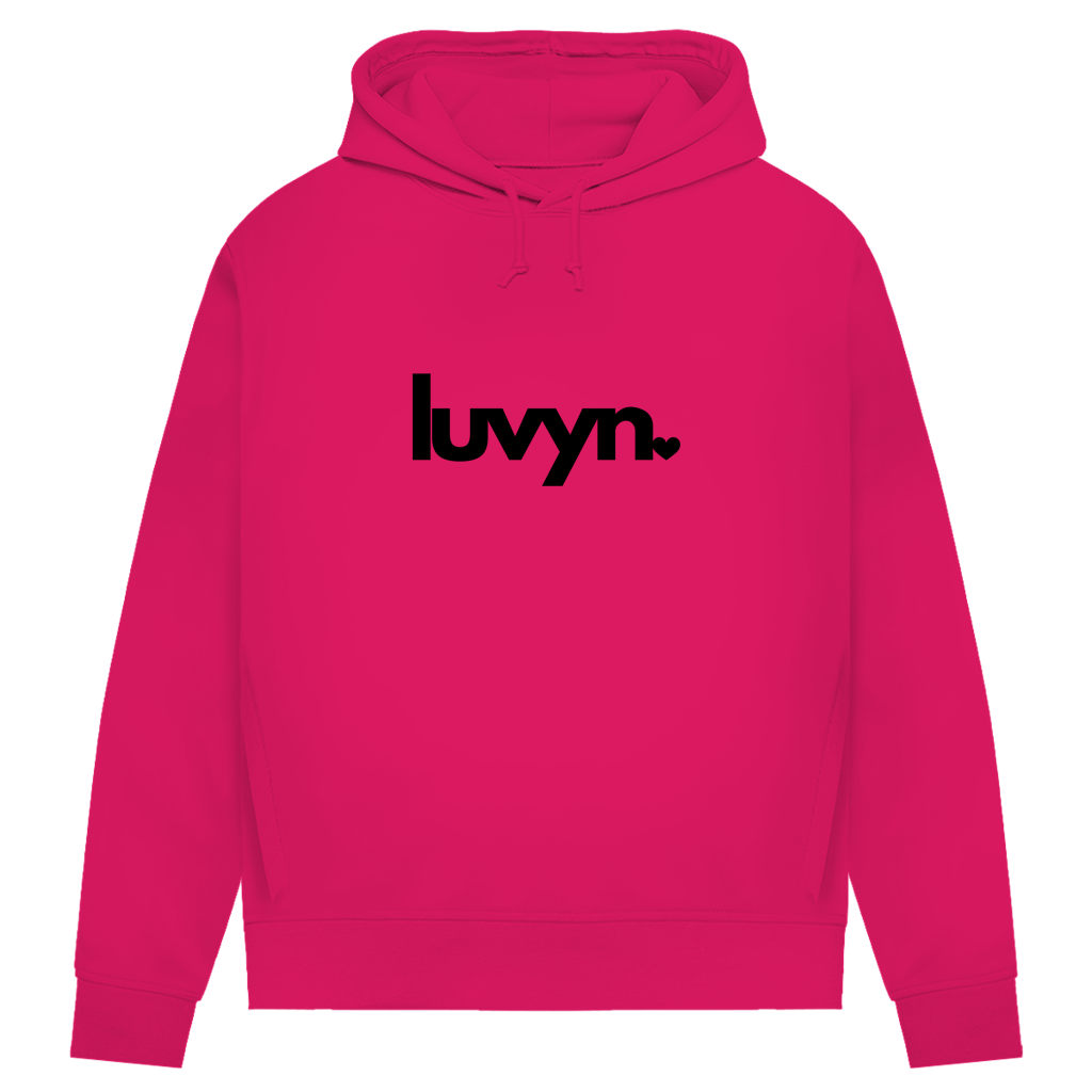 Damen Premium Bio Hoodie LUVYN BLACK
