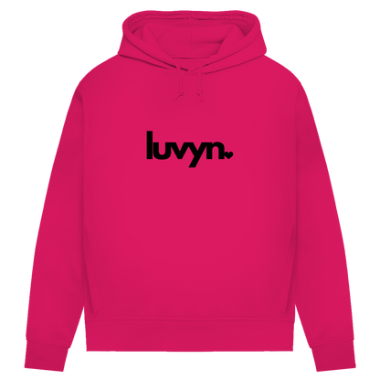 Damen Premium Bio Hoodie LUVYN BLACK
