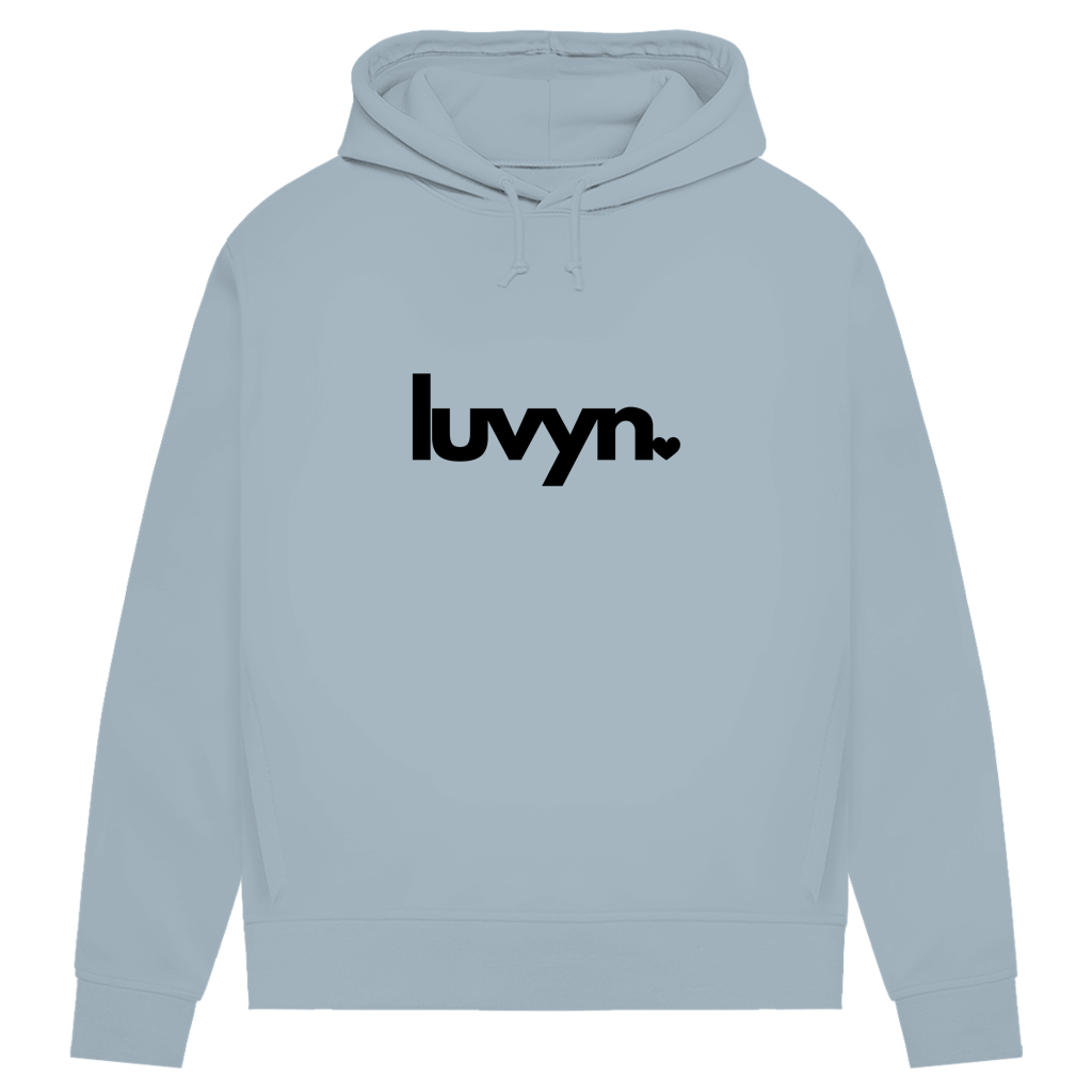 Damen Premium Bio Hoodie LUVYN BLACK