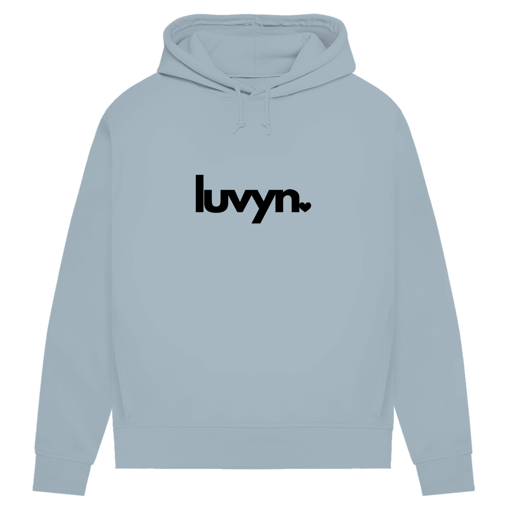 Damen Premium Bio Hoodie LUVYN BLACK