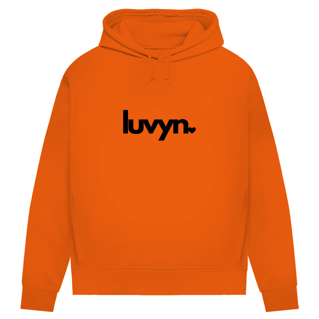 Damen Premium Bio Hoodie LUVYN BLACK