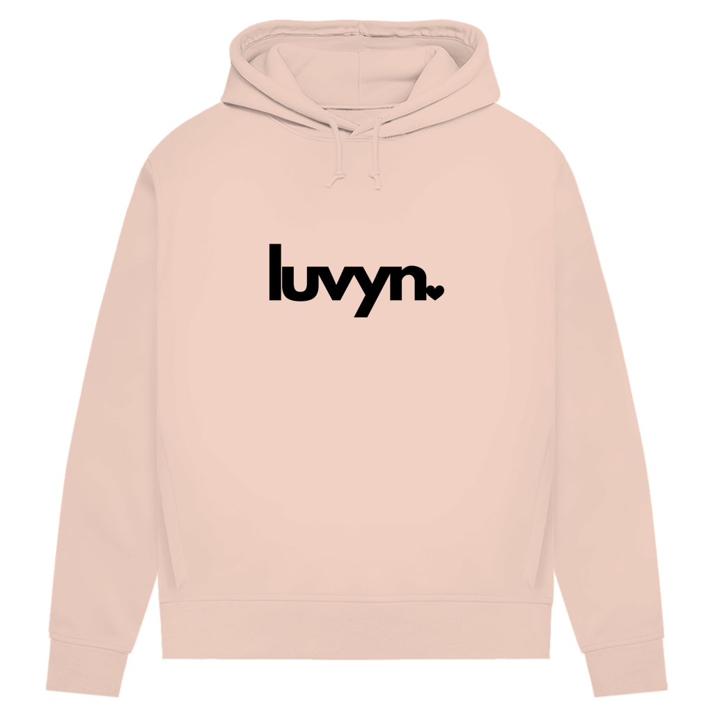 Damen Premium Bio Hoodie LUVYN BLACK