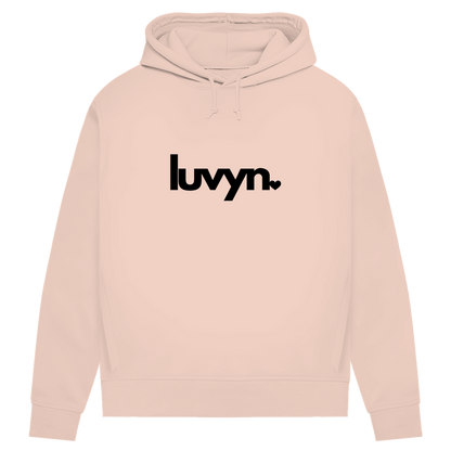 Damen Premium Bio Hoodie LUVYN BLACK