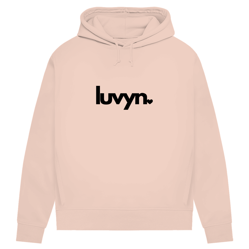 Damen Premium Bio Hoodie LUVYN BLACK