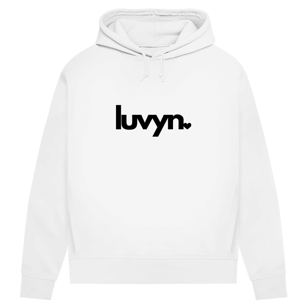 Damen Premium Bio Hoodie LUVYN BLACK
