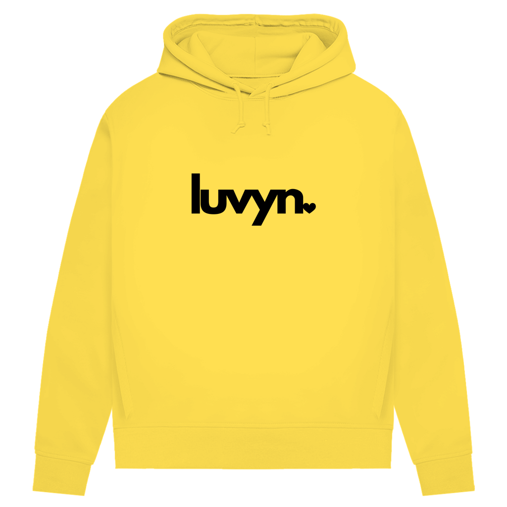 Damen Premium Bio Hoodie LUVYN BLACK