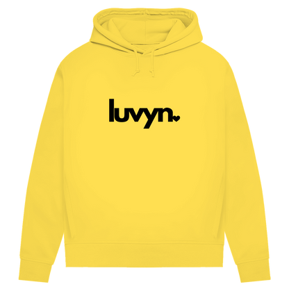 Damen Premium Bio Hoodie LUVYN BLACK