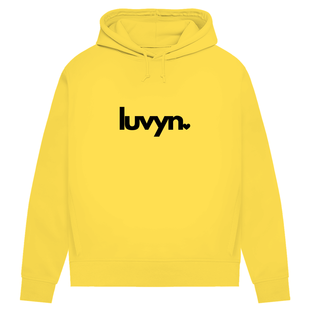 Damen Premium Bio Hoodie LUVYN BLACK