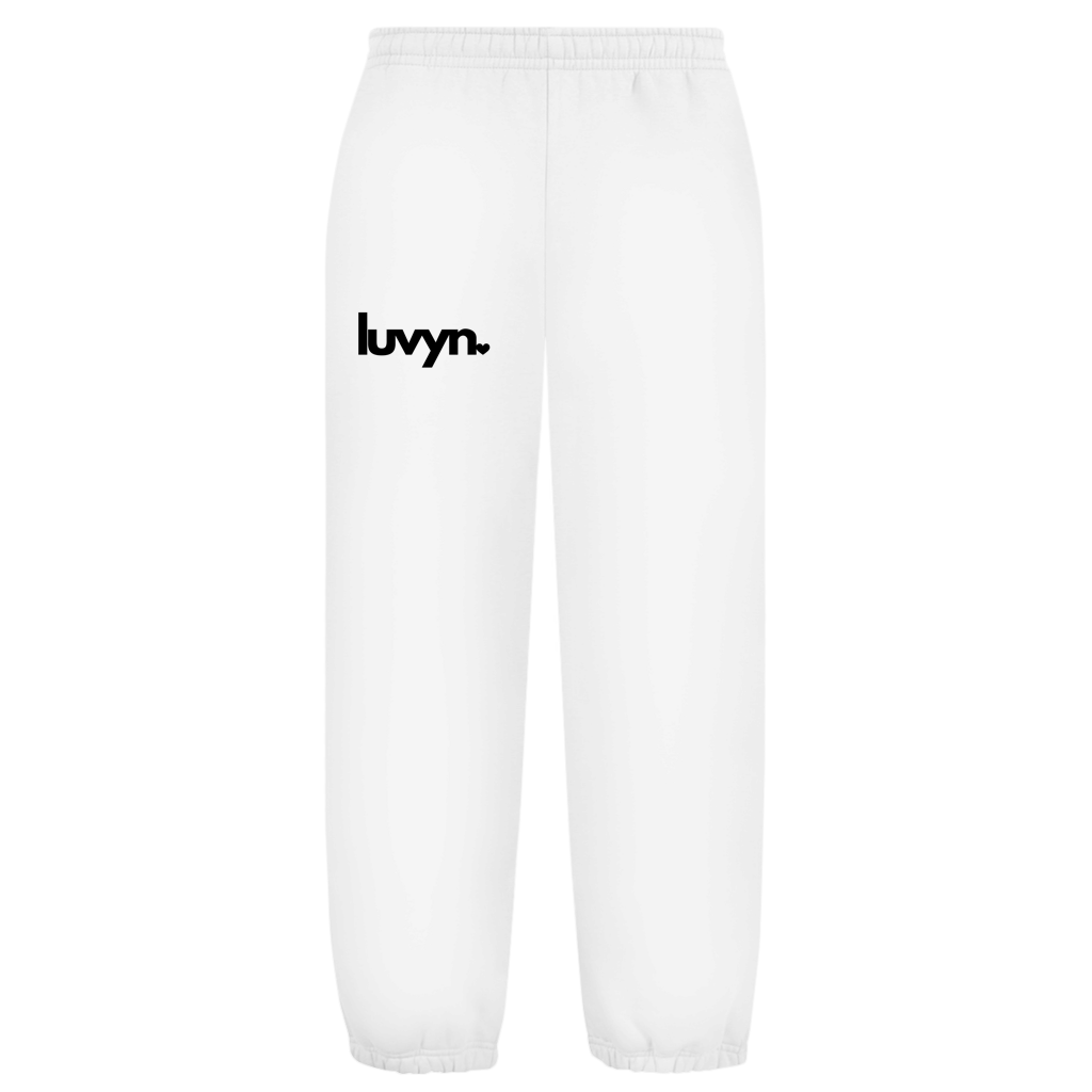 Oversize Fluffy Sweatpants LUVYN BLACK
