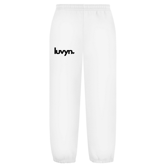 Oversize Fluffy Sweatpants LUVYN BLACK