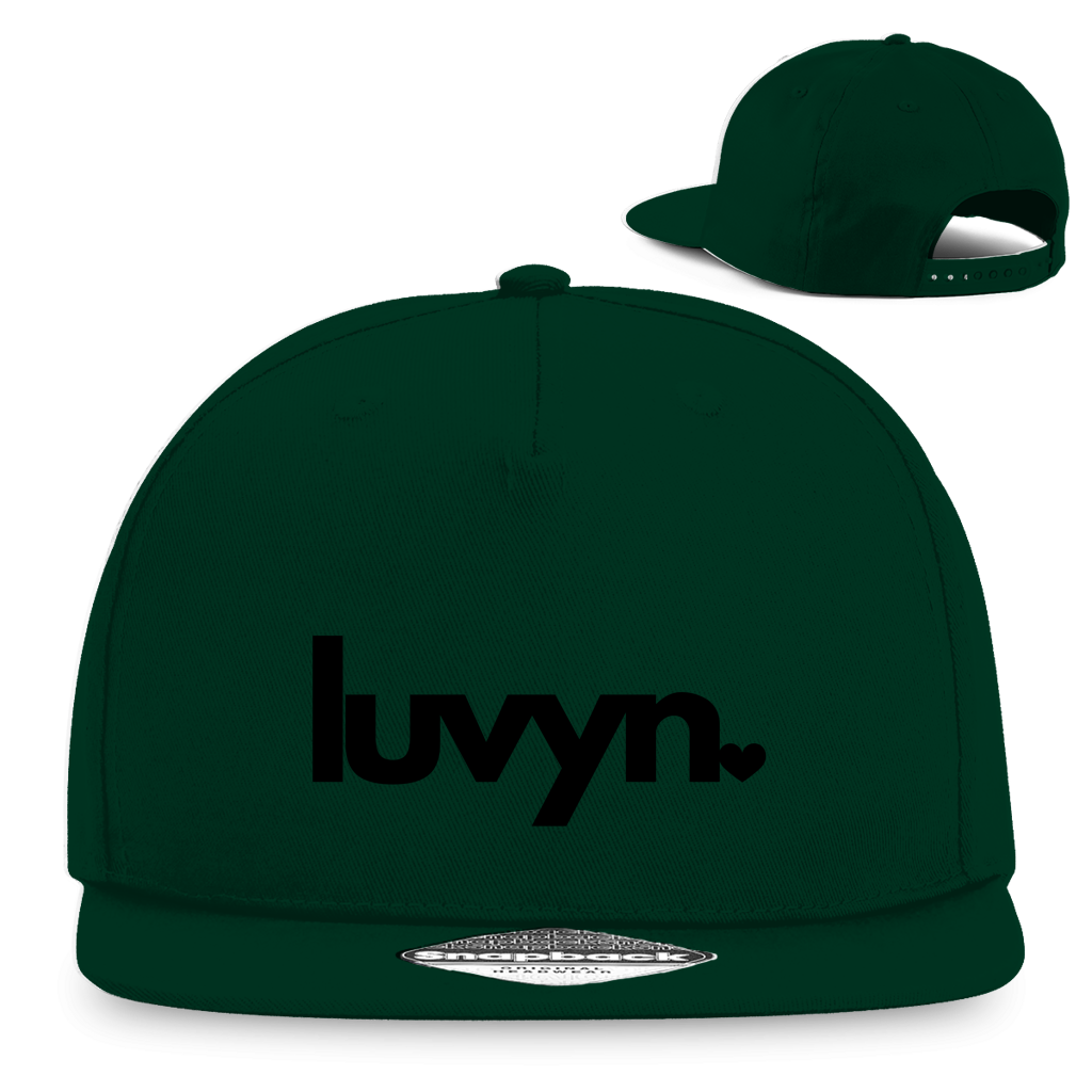 Snapback Rapper Cap LUVYN BLACK