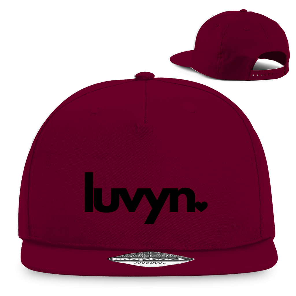 Snapback Rapper Cap LUVYN BLACK