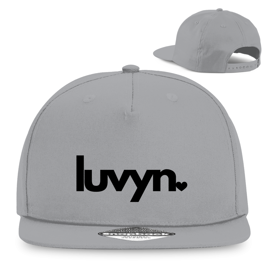 Snapback Rapper Cap LUVYN BLACK