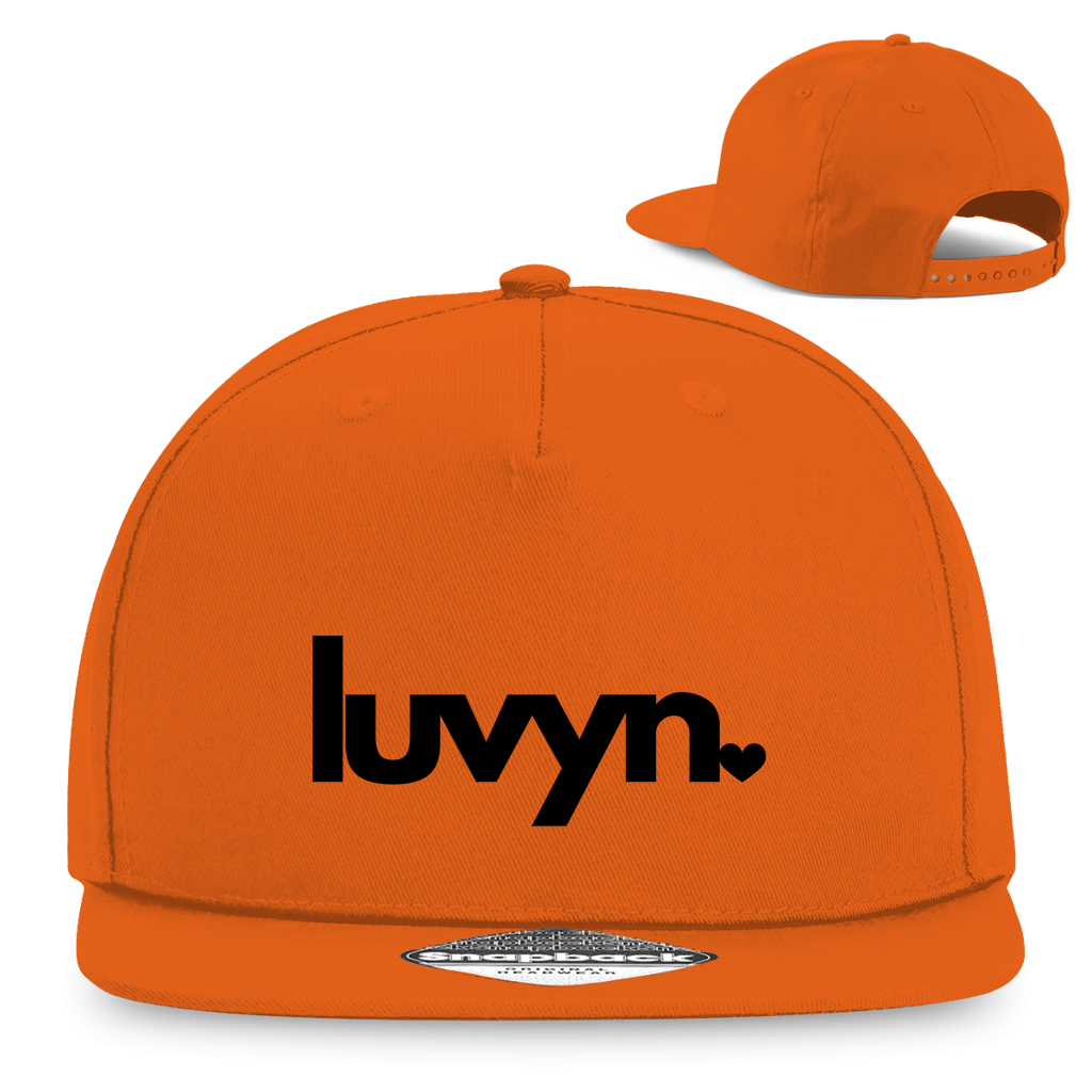 Snapback Rapper Cap LUVYN BLACK