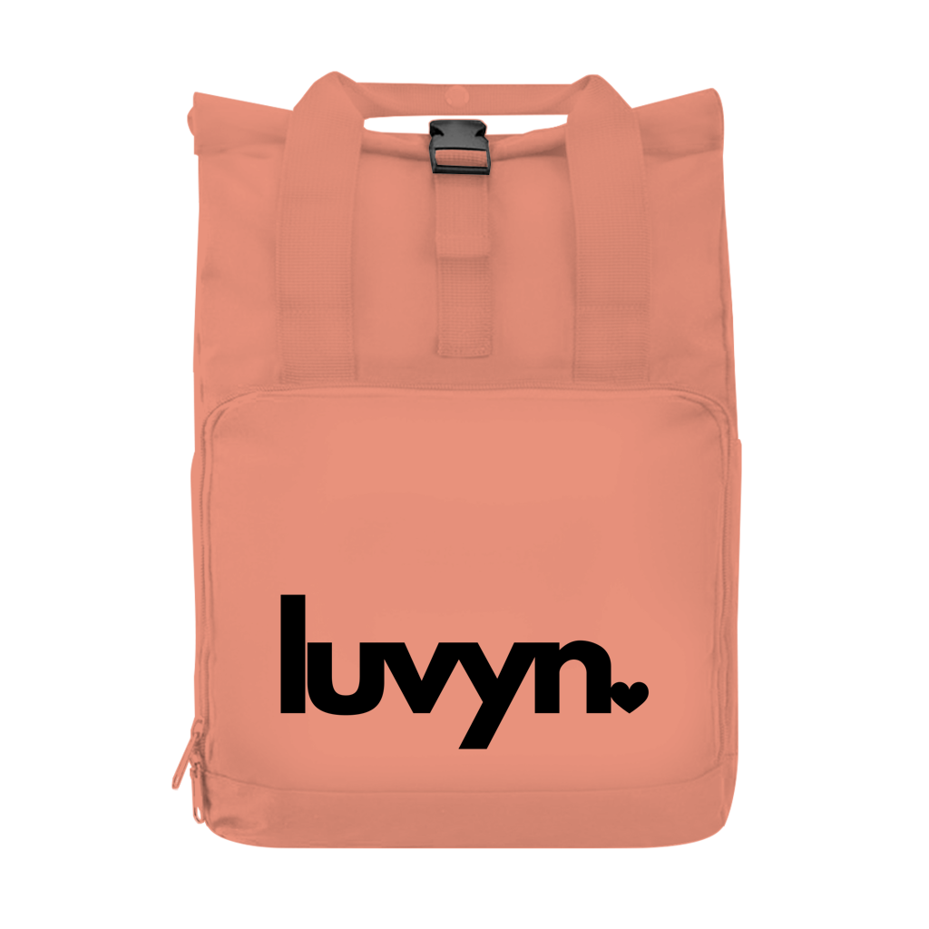 Rucksack mit Seitentasche LUVYN BLACK