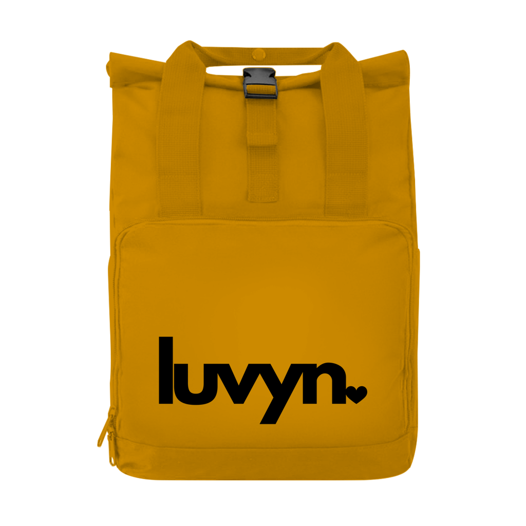 Rucksack mit Seitentasche LUVYN BLACK