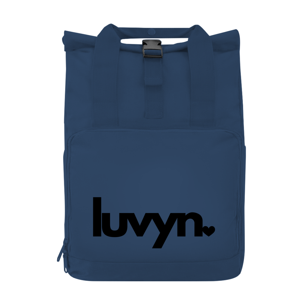 Rucksack mit Seitentasche LUVYN BLACK