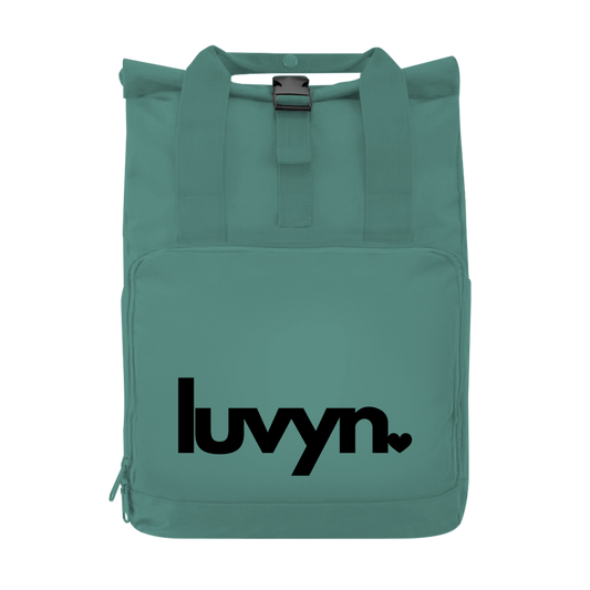 Rucksack mit Seitentasche LUVYN BLACK