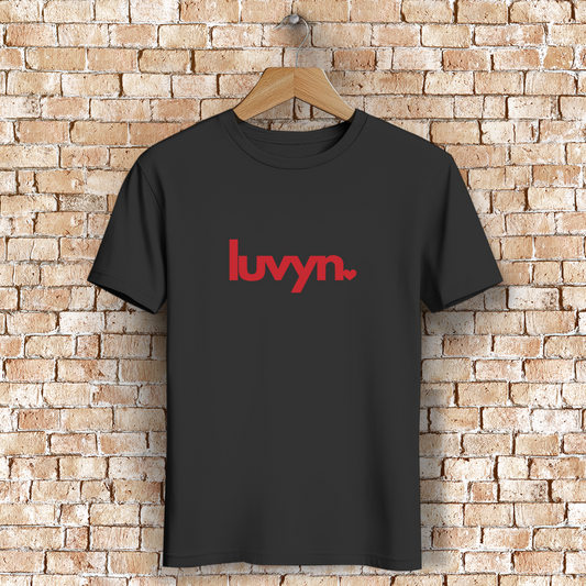 Herren Premium Bio T-Shirt LUVYN RED