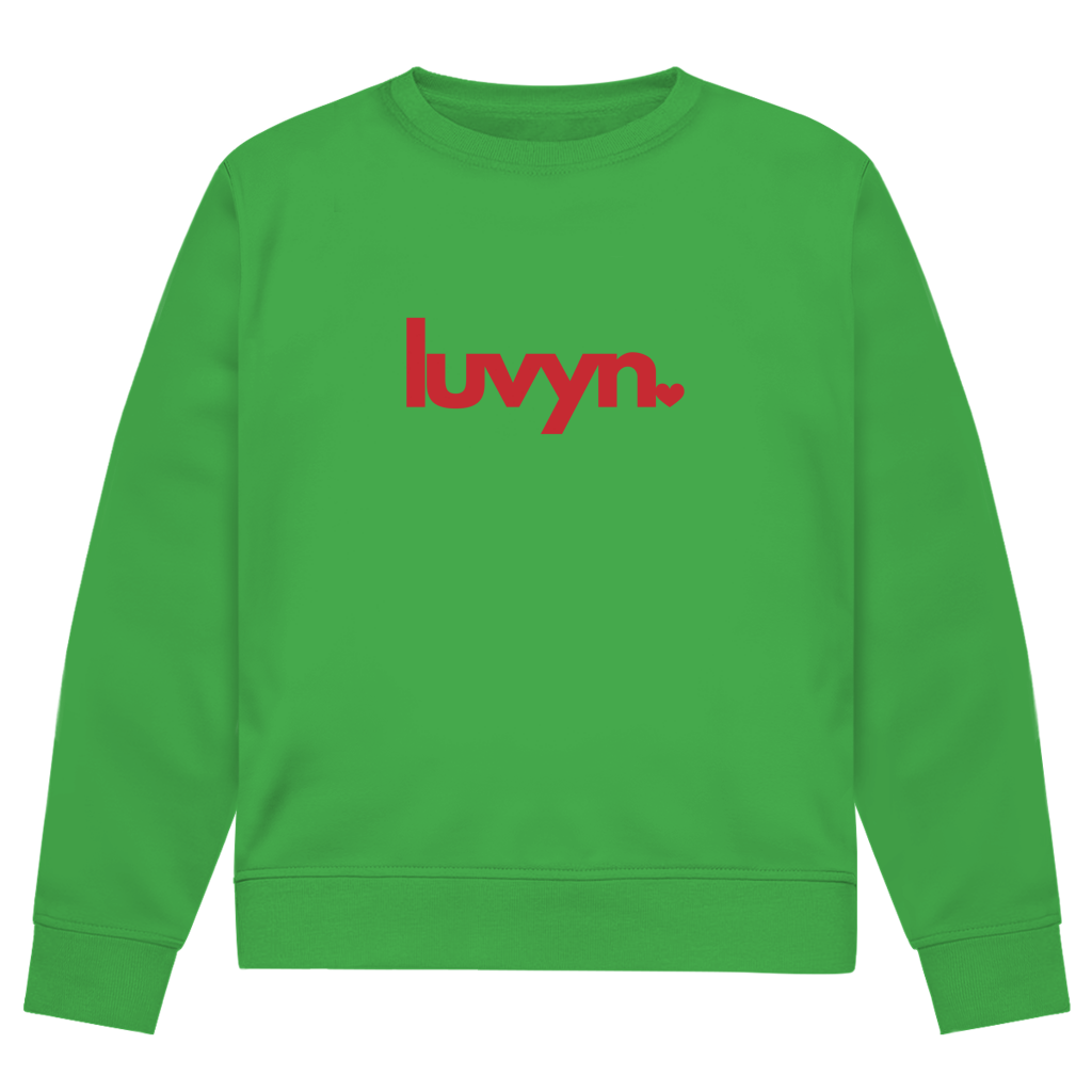 Herren Premium Bio Sweatshirt LUVYN RED