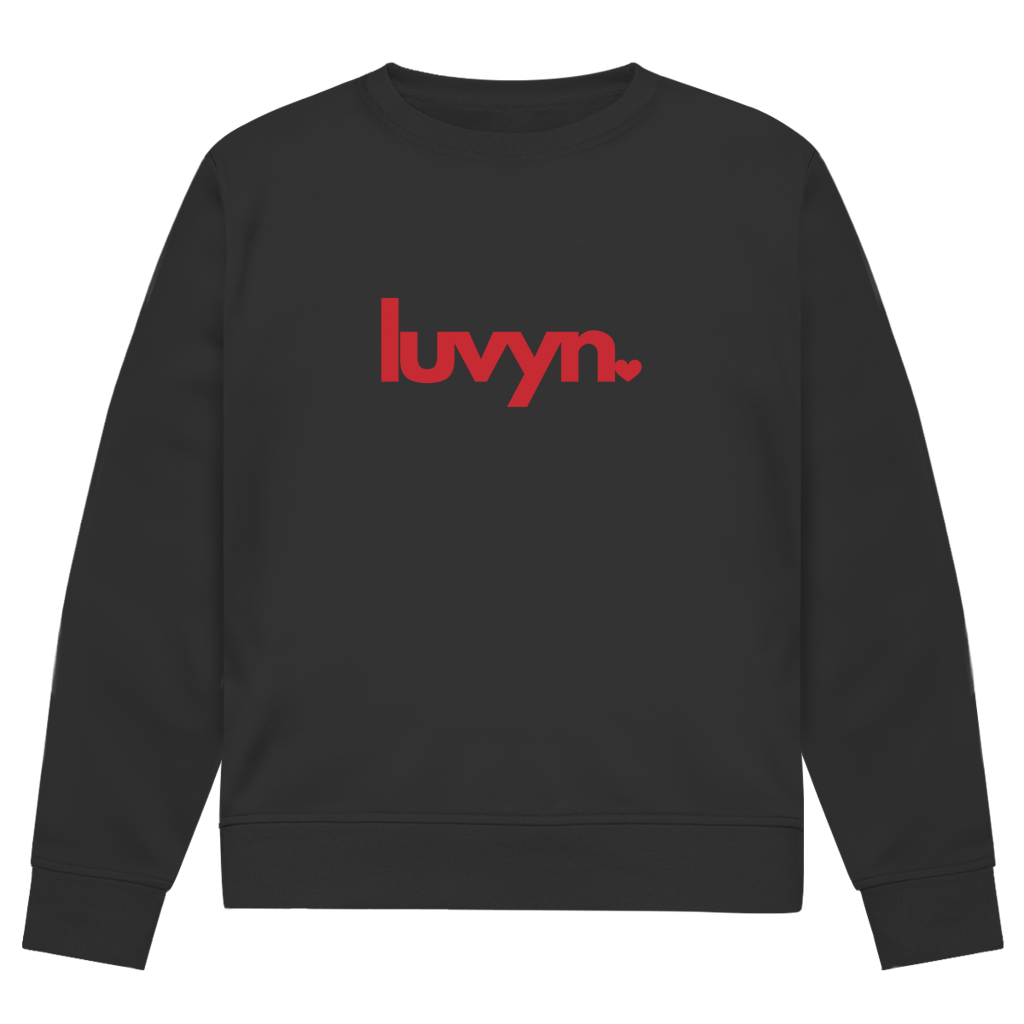 Herren Premium Bio Sweatshirt LUVYN RED