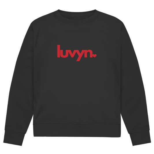 Herren Premium Bio Sweatshirt LUVYN RED