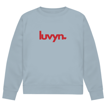 Herren Premium Bio Sweatshirt LUVYN RED