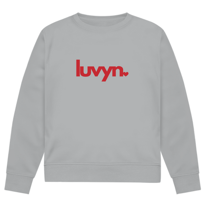 Herren Premium Bio Sweatshirt LUVYN RED