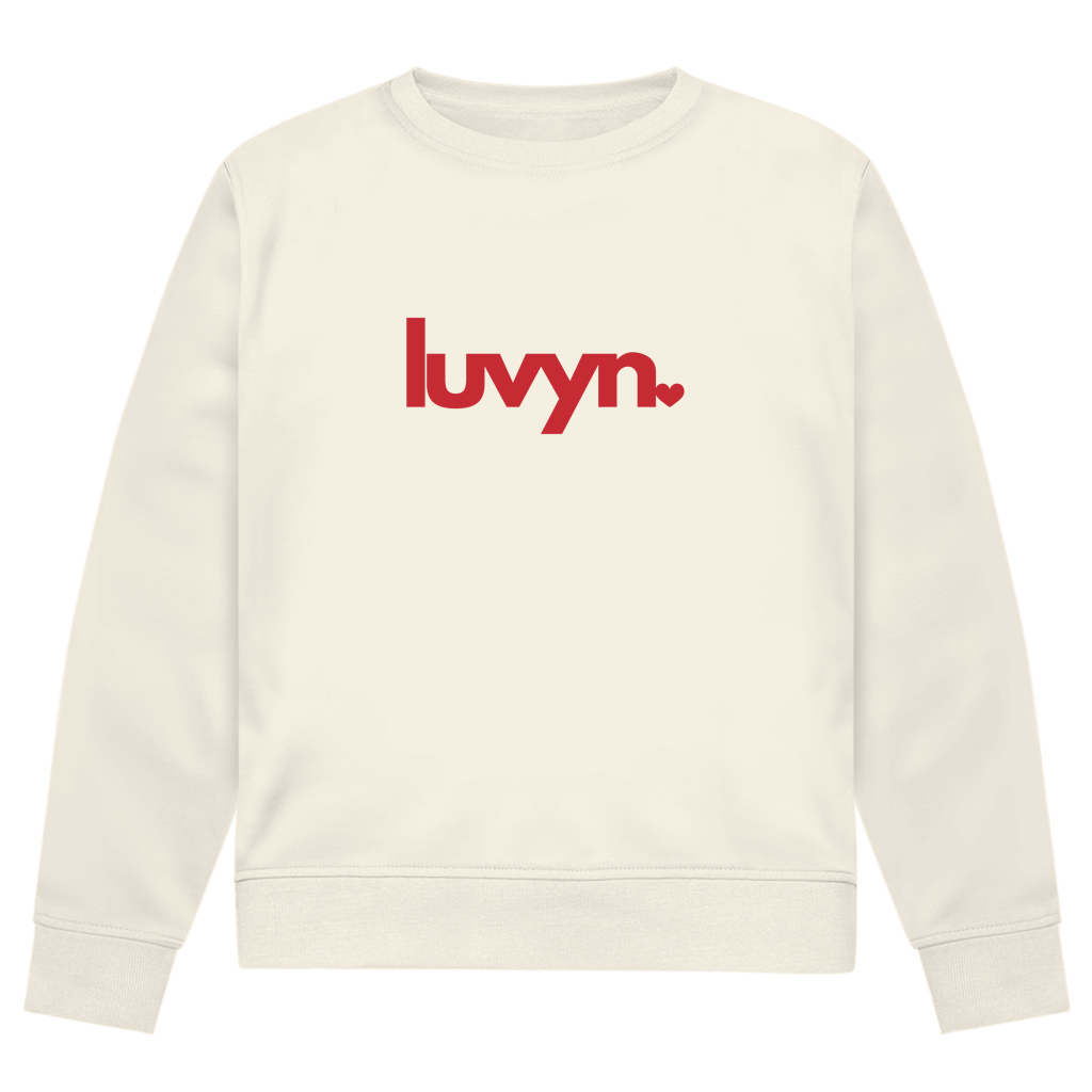 Herren Premium Bio Sweatshirt LUVYN RED