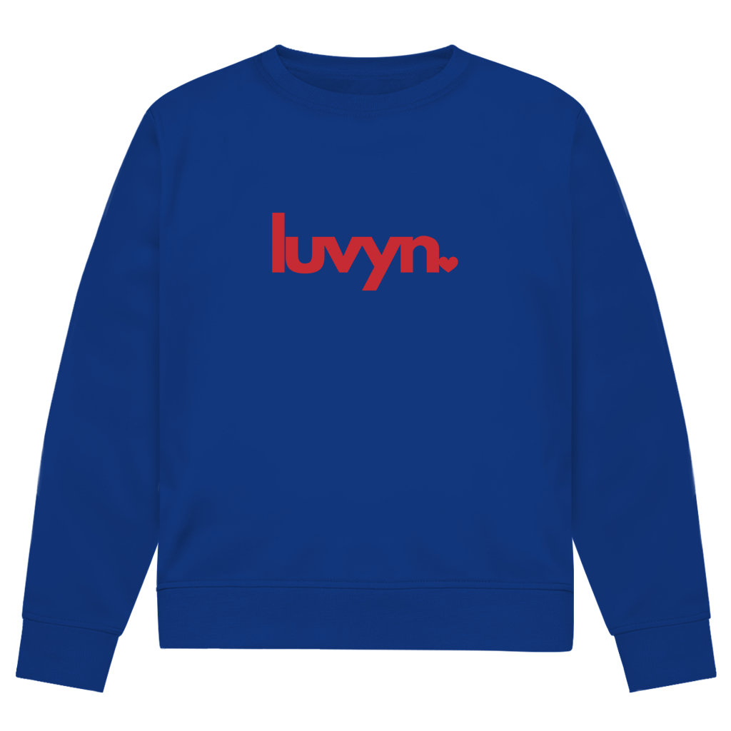 Herren Premium Bio Sweatshirt LUVYN RED