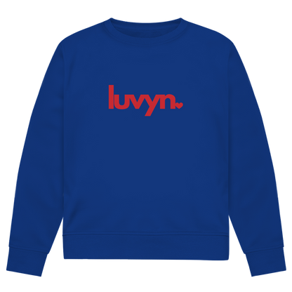 Herren Premium Bio Sweatshirt LUVYN RED
