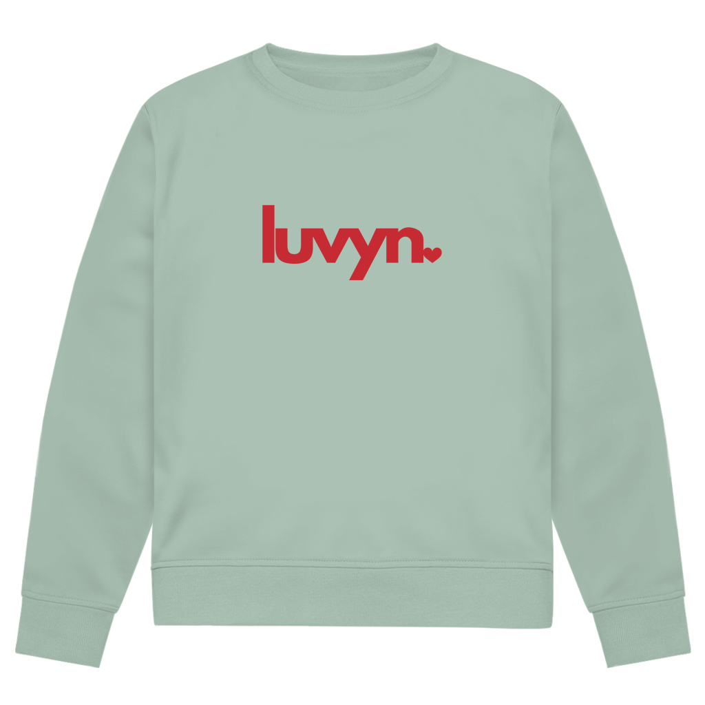 Herren Premium Bio Sweatshirt LUVYN RED