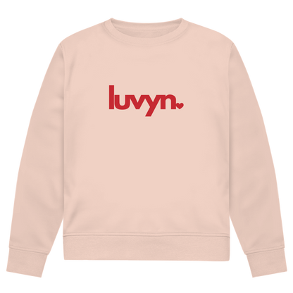 Herren Premium Bio Sweatshirt LUVYN RED
