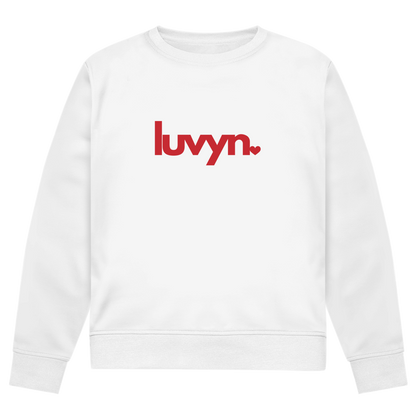 Herren Premium Bio Sweatshirt LUVYN RED
