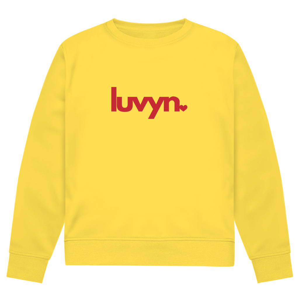 Herren Premium Bio Sweatshirt LUVYN RED