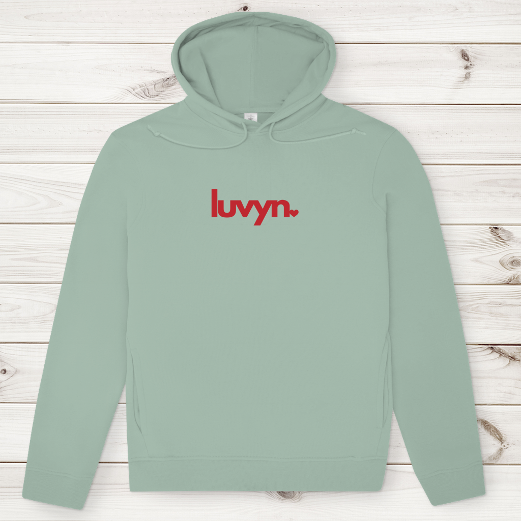 Herren Premium Bio Hoodie LUVYN RED
