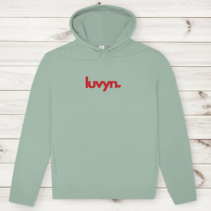 Herren Premium Bio Hoodie LUVYN RED