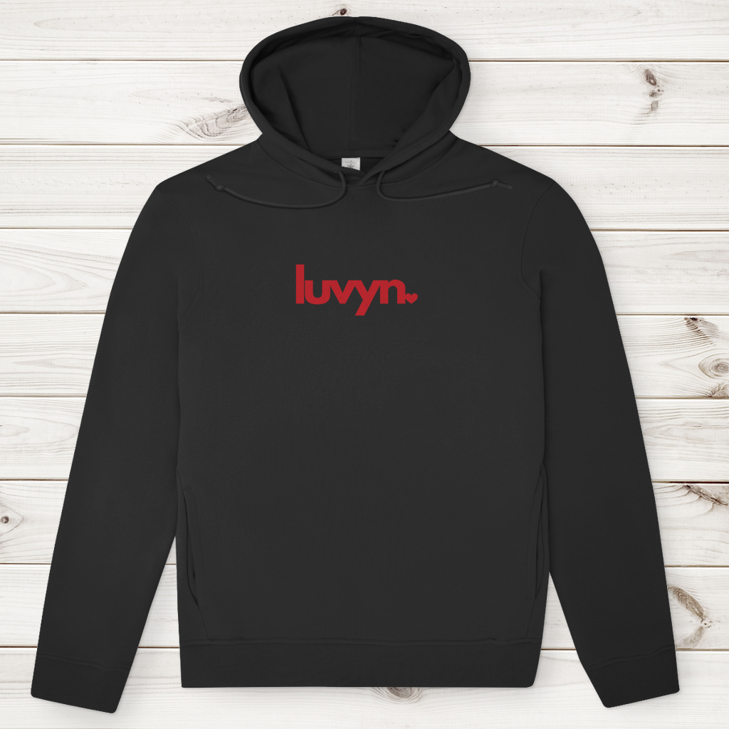 Herren Premium Bio Hoodie LUVYN RED
