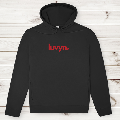 Herren Premium Bio Hoodie LUVYN RED