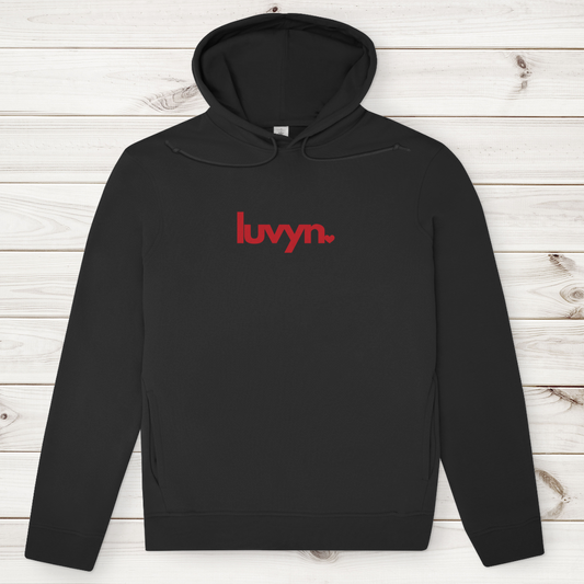 Herren Premium Bio Hoodie LUVYN RED