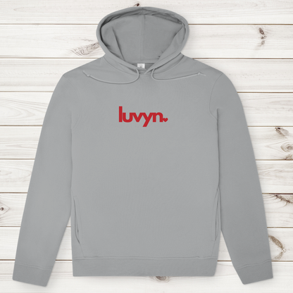 Herren Premium Bio Hoodie LUVYN RED