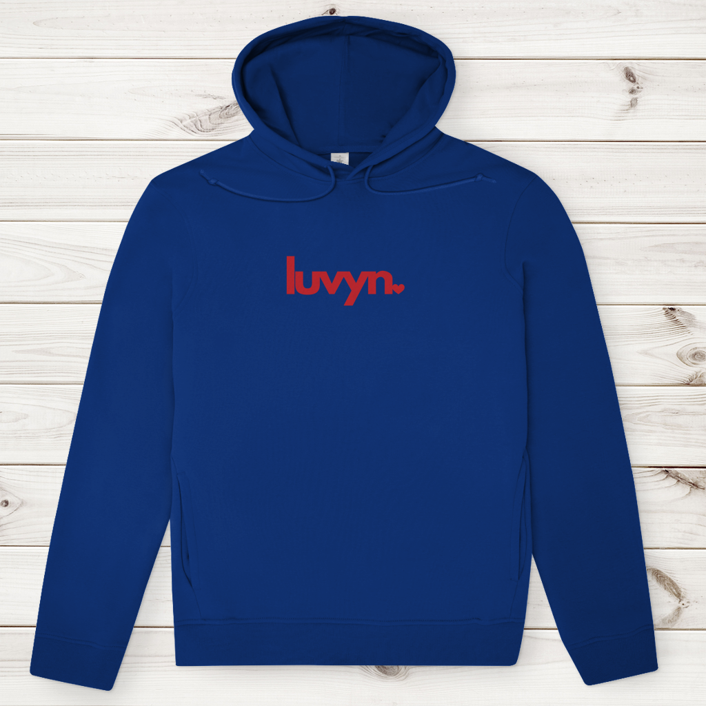 Herren Premium Bio Hoodie LUVYN RED