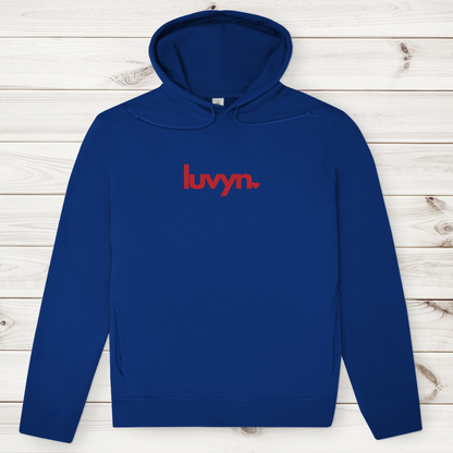 Herren Premium Bio Hoodie LUVYN RED