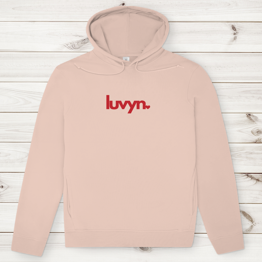 Herren Premium Bio Hoodie LUVYN RED