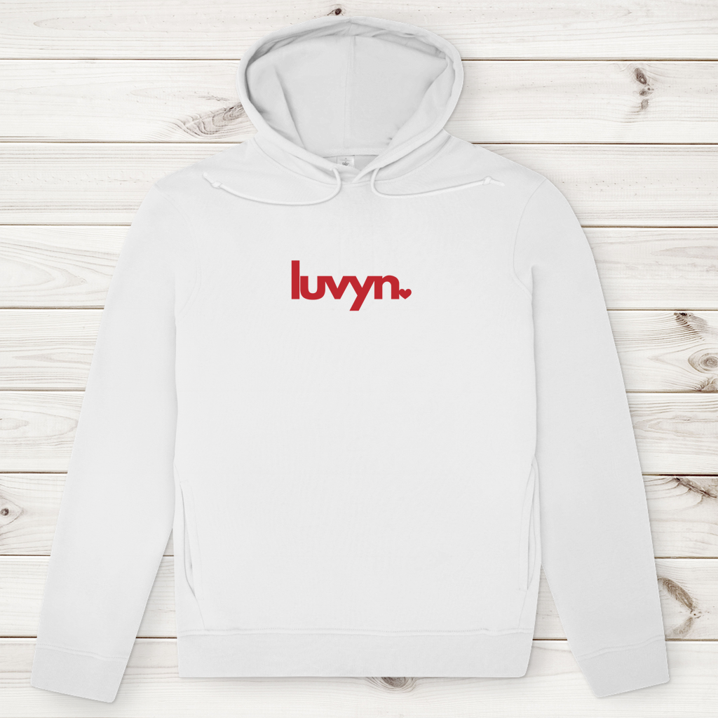 Herren Premium Bio Hoodie LUVYN RED