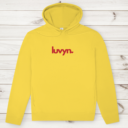 Herren Premium Bio Hoodie LUVYN RED