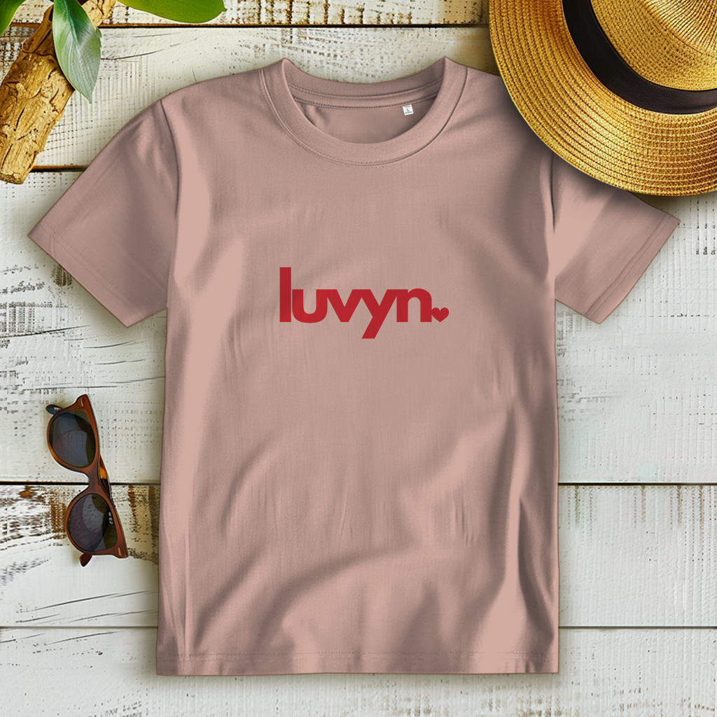 Damen Premium Bio T-Shirt LUVYN RED