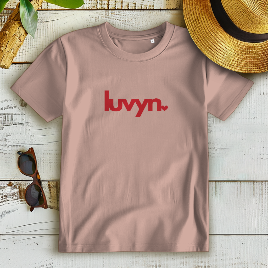 Damen Premium Bio T-Shirt LUVYN RED
