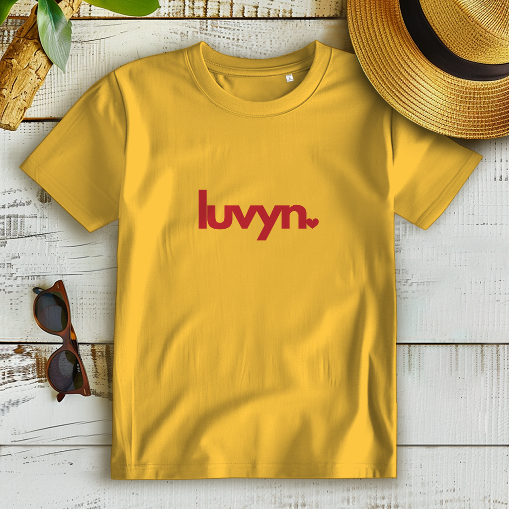 Damen Premium Bio T-Shirt LUVYN RED