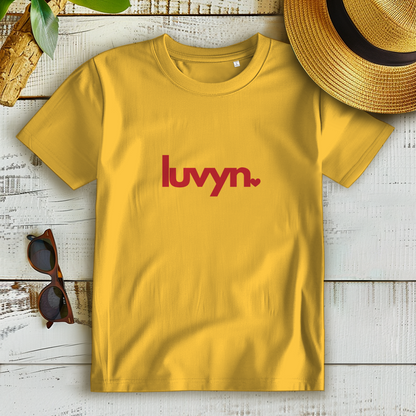 Damen Premium Bio T-Shirt LUVYN RED
